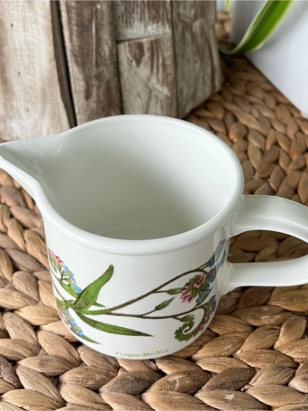 Portmeirion Botanic Garden Creamer Jug, 7oz (60110) Like New